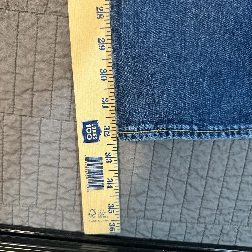 Levi's 541 Jeans Men 36x34 (36x32) Blue Athletic Taper Stretch Casual‎ Denim